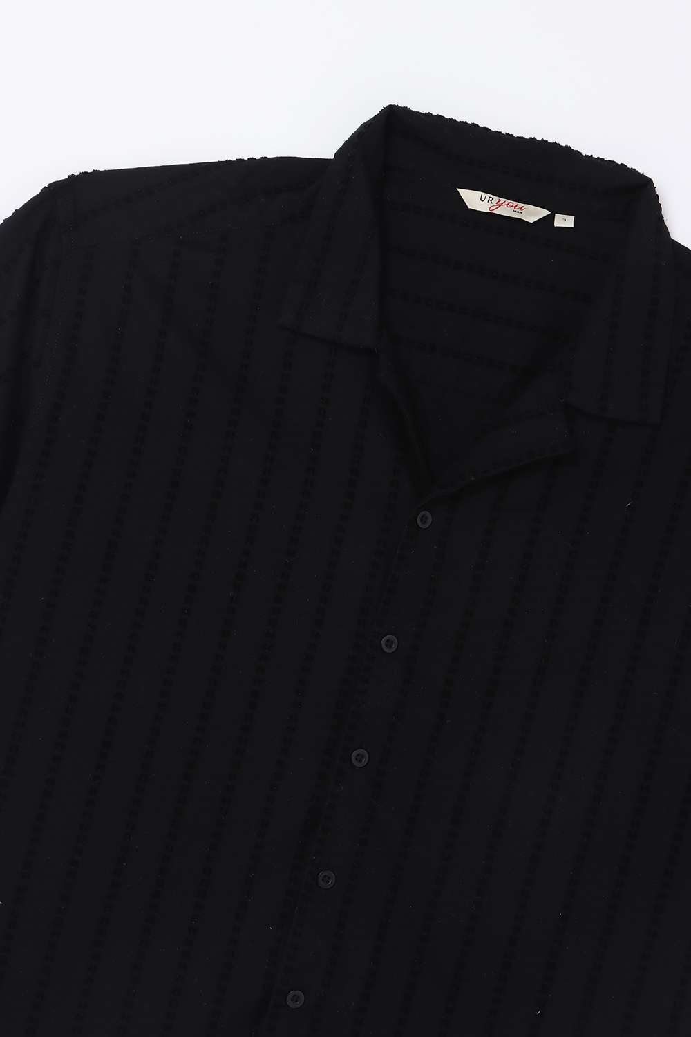 Solid-Blended-Fabric-Regular-Fit-Men-s-Shirt