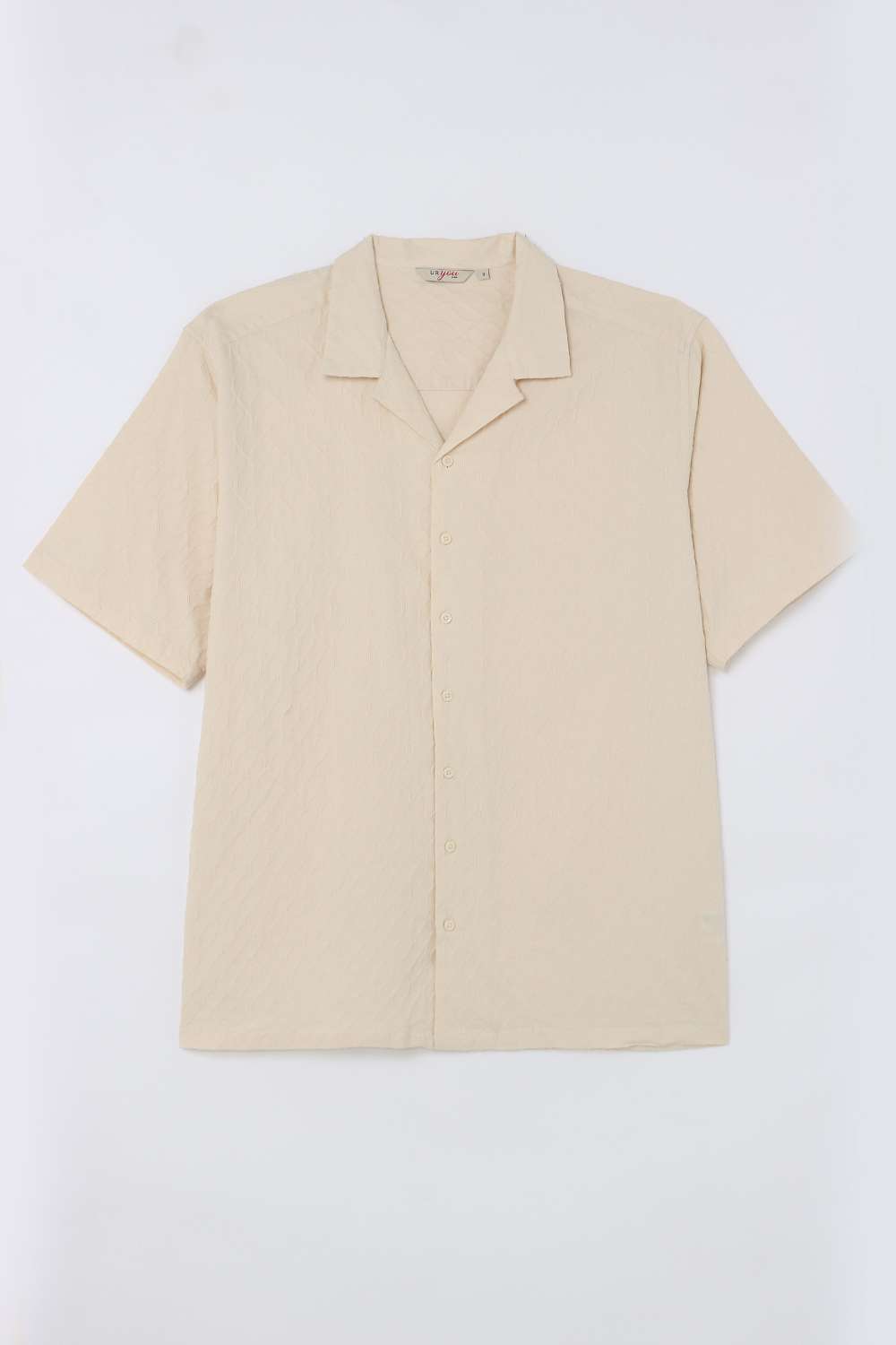 Solid-Blended-Fabric-Regular-Fit-Men-s-Shirt