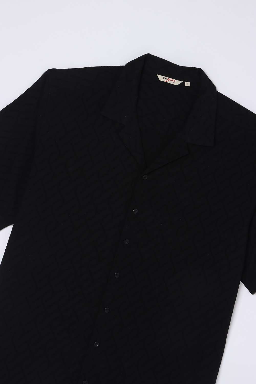 Solid-Blended-Fabric-Regular-Fit-Men-s-Shirt
