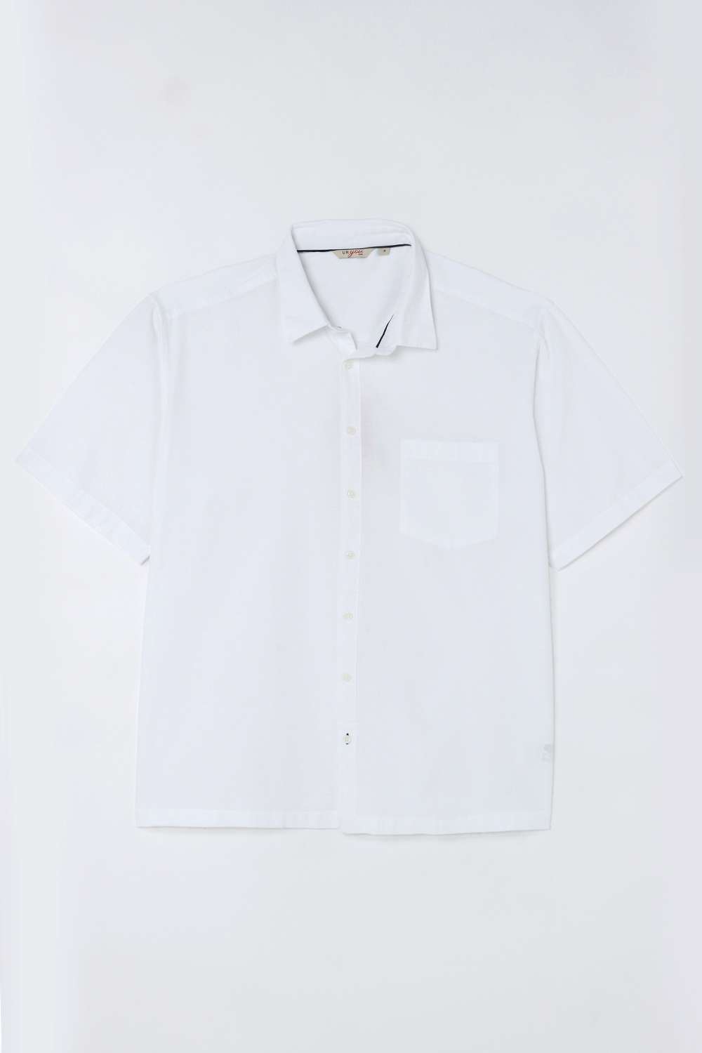 Solid-Blended-Fabric-Regular-Fit-Men-s-Shirt