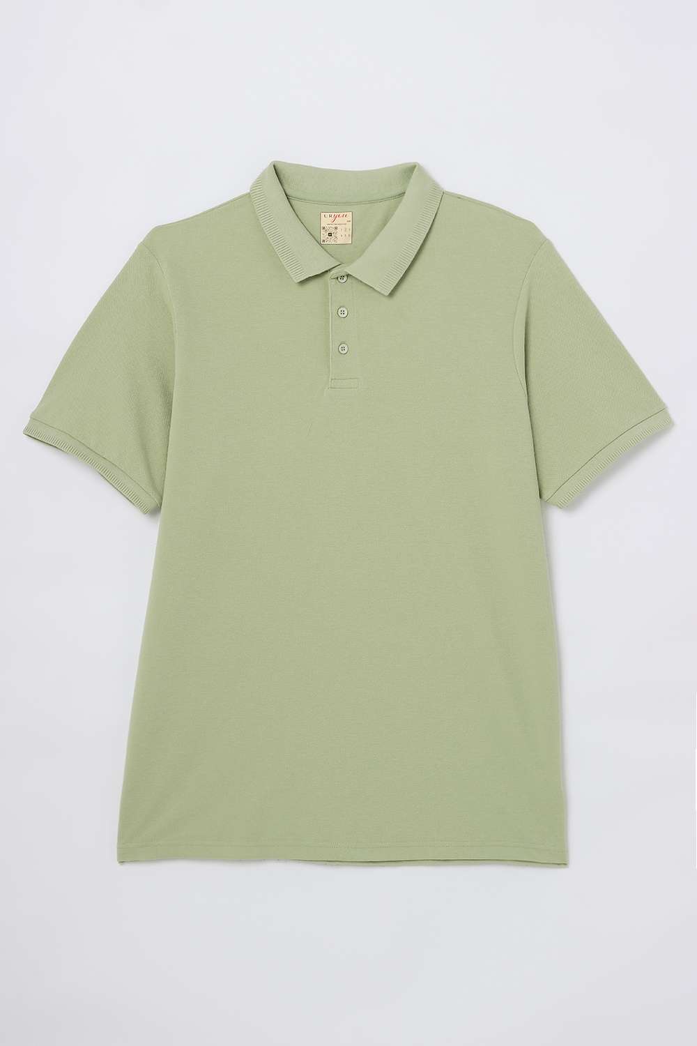 Solid-Blended-Fabric-Regular-Fit-Men-s-T-Shirt