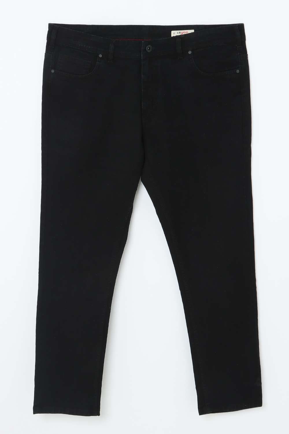 Solid-Blended-Fabric-Regular-Fit-Regular-Fit-Full-Length-Men-Jeans