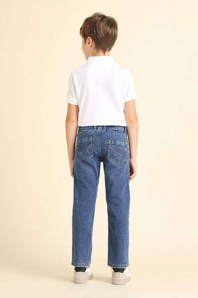 Solid-Cotton-Relaxed-Fit-Boys-Jeans