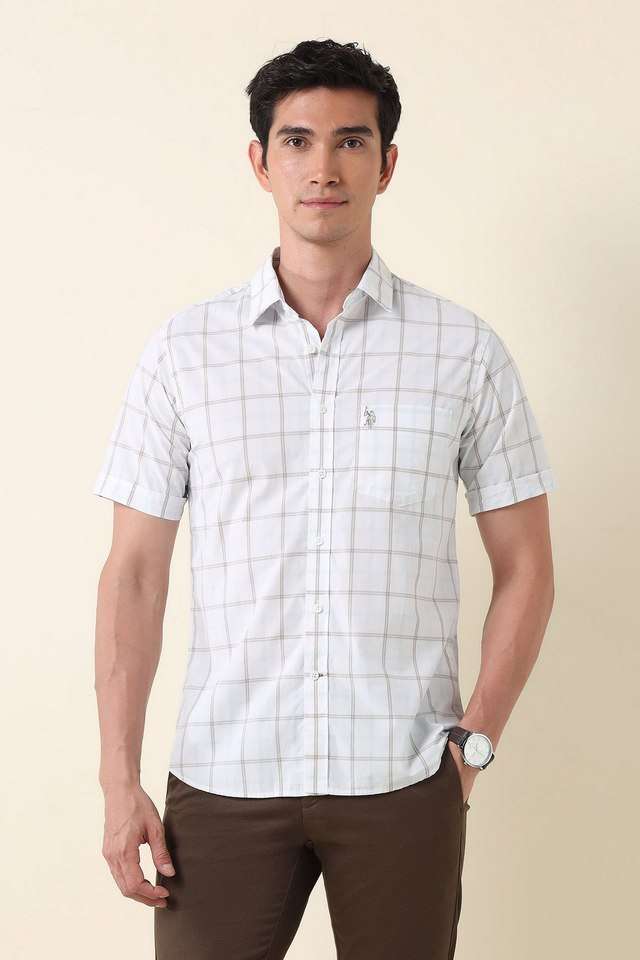 Solid-Cotton-Super-Slim-Fit-Men-s-Casual-Wear-Shirt