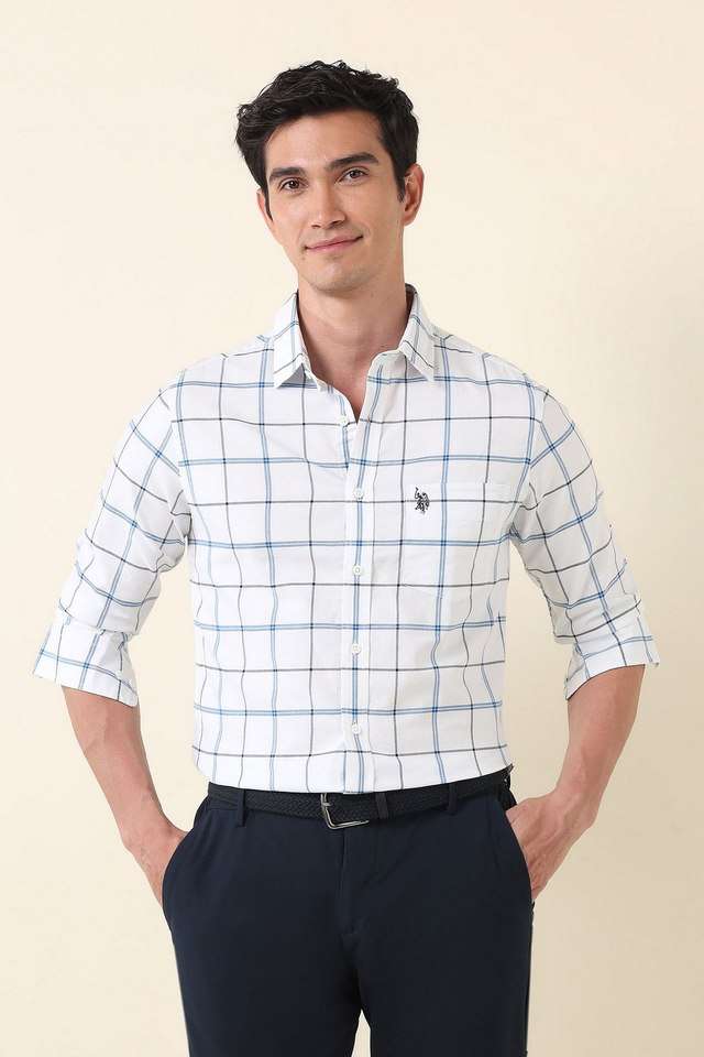Solid-Cotton-Super-Slim-Fit-Men-s-Casual-Wear-Shirt