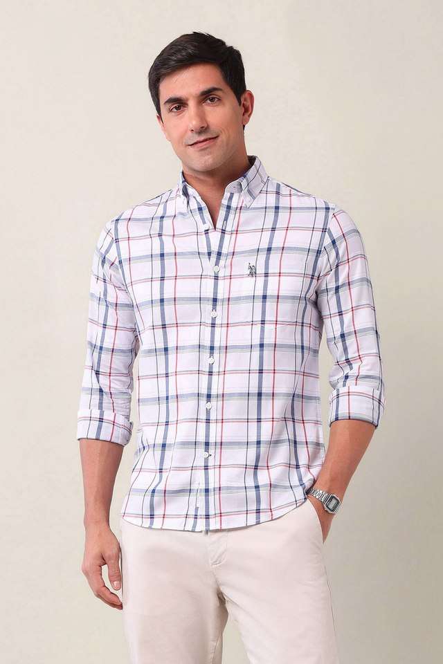 Dobby-Cotton-Super-Slim-Fit-Men-s-Casual-Wear-Shirt