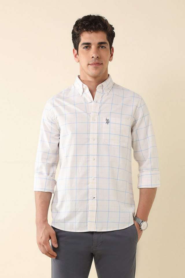 Solid-Cotton-Super-Slim-Fit-Men-s-Casual-Wear-Shirt