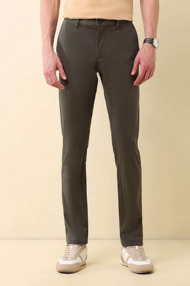 Solid-Cotton-Slim-Fit-Men-s-Casual-Wear-Trousers