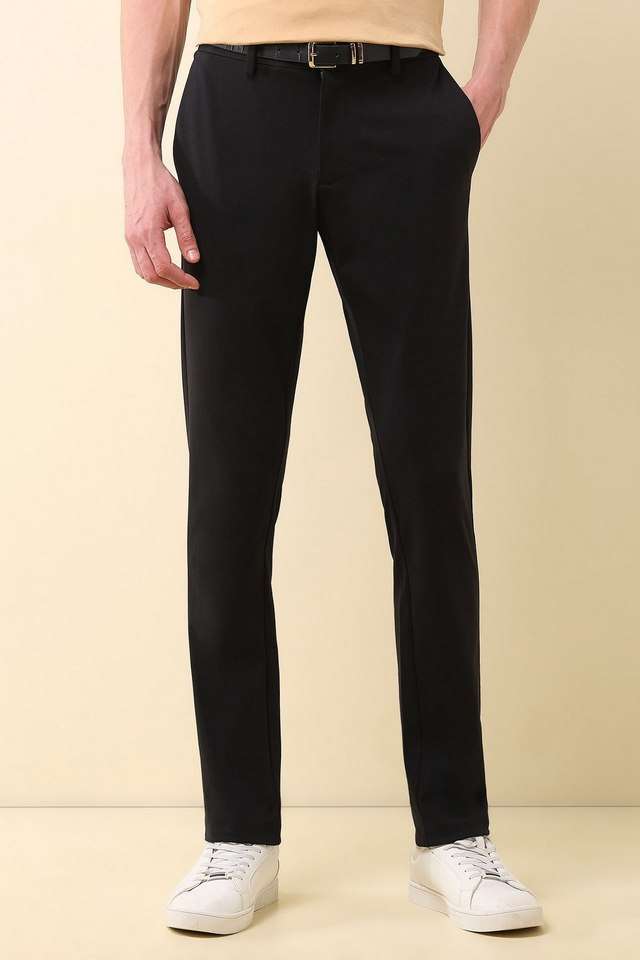 Solid-Cotton-Slim-Fit-Men-s-Casual-Wear-Trousers