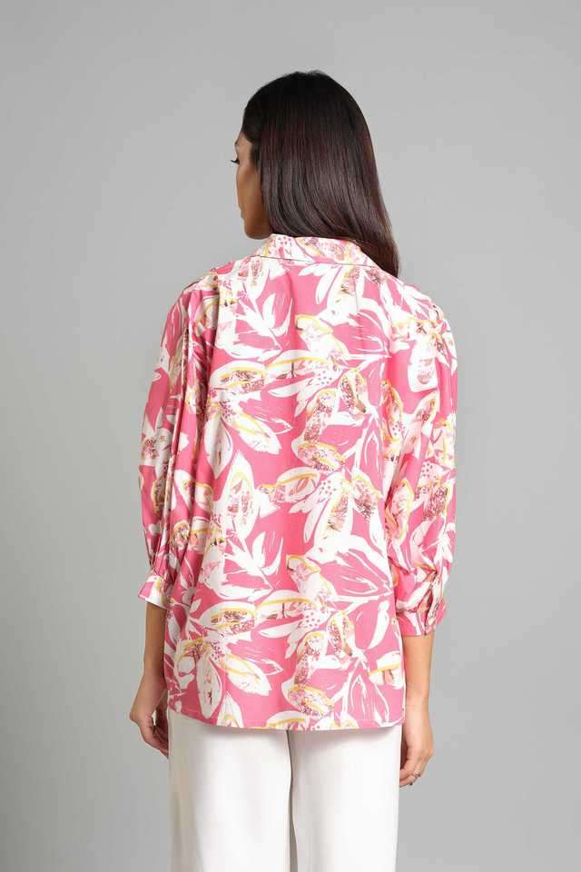 Floral-Cotton-Oversized-Fit-Women-s-Top