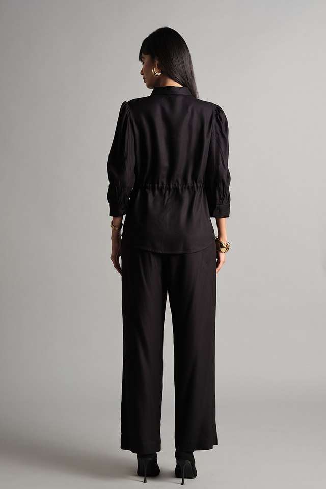 Solid-Mid-Thigh-Viscose-Knitted-Women-s-Co-Ord-Set