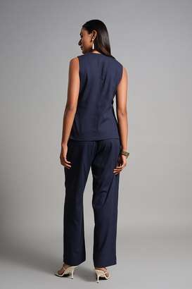 Solid-Viscose-Tapered-Fit-Women-s-Co-Ord-Set