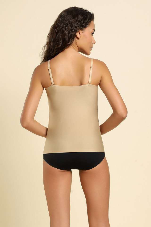 Solid-Nylon-Women-s-Camisole