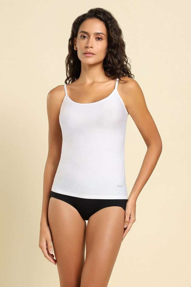 Solid-Nylon-Women-s-Camisole