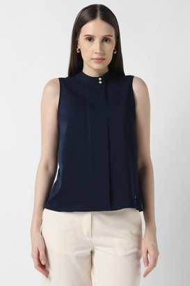 van heusen Solid Polyester Round Neck Women's Top-picture-35