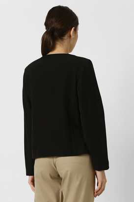 Solid-Cotton-Regular-Fit-Women-s-Blazer