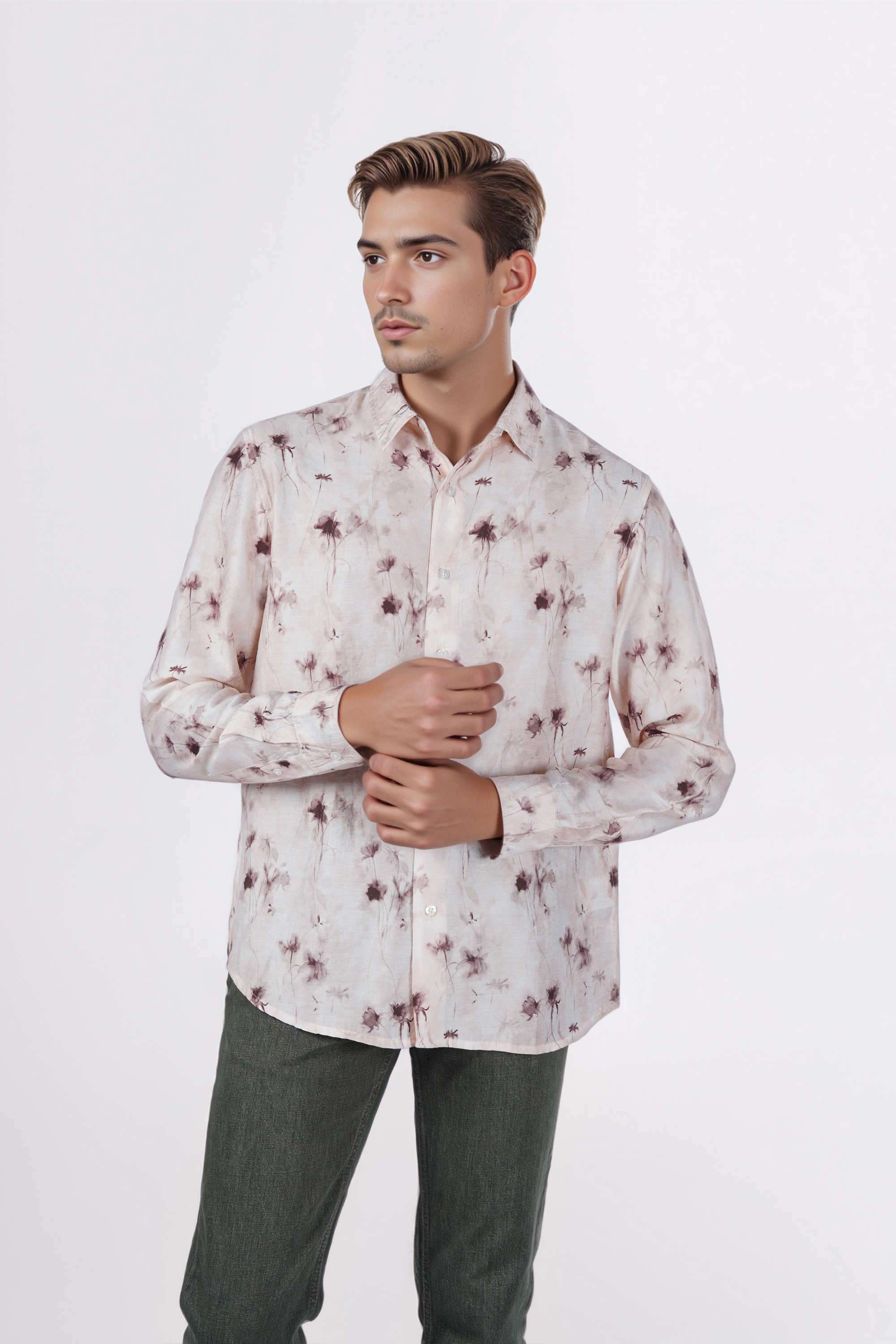 Light-Wash-Viscose-Regular-Fit-Men-s-Jeans