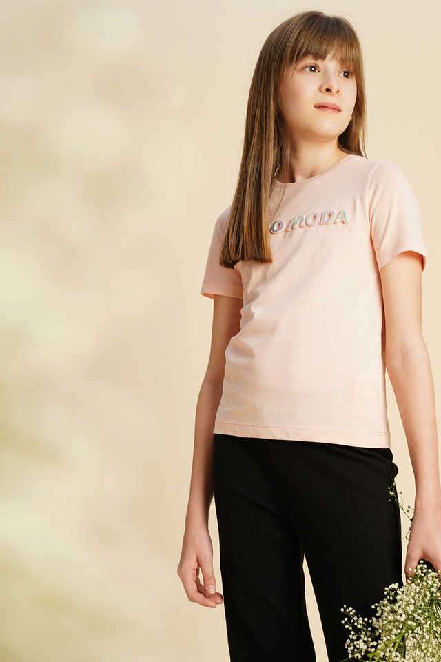Printed-Cotton-Regular-Fit-Girls-T-Shirt