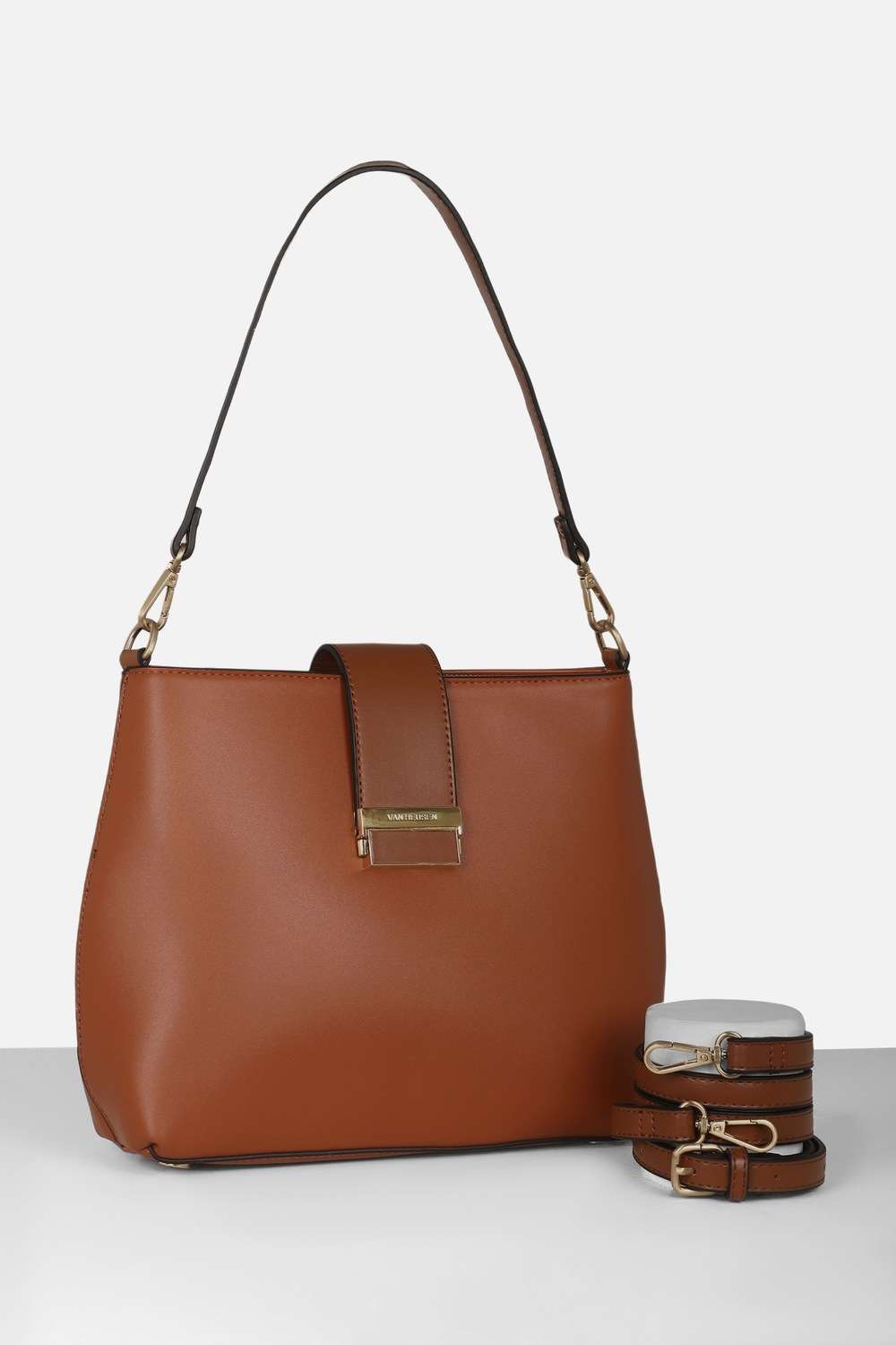 PU-Zipper-Closure-Women-s-Shoulder-Bag