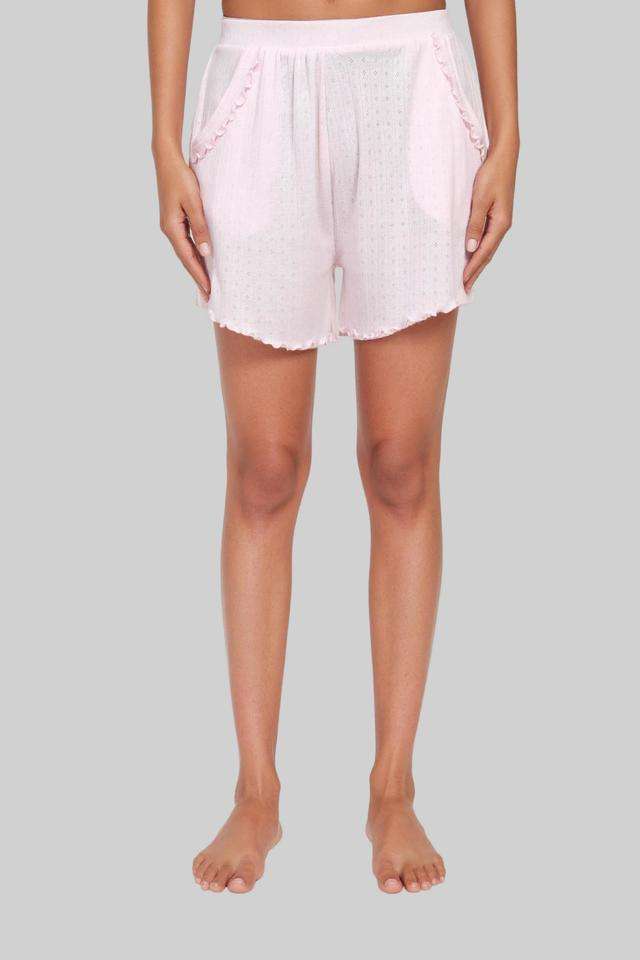 intune Regular Fit Cotton Women's Casual Wear Shorts-picture-17