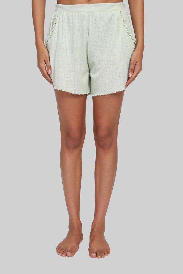 intune Regular Fit Cotton Women's Casual Wear Shorts-picture-13