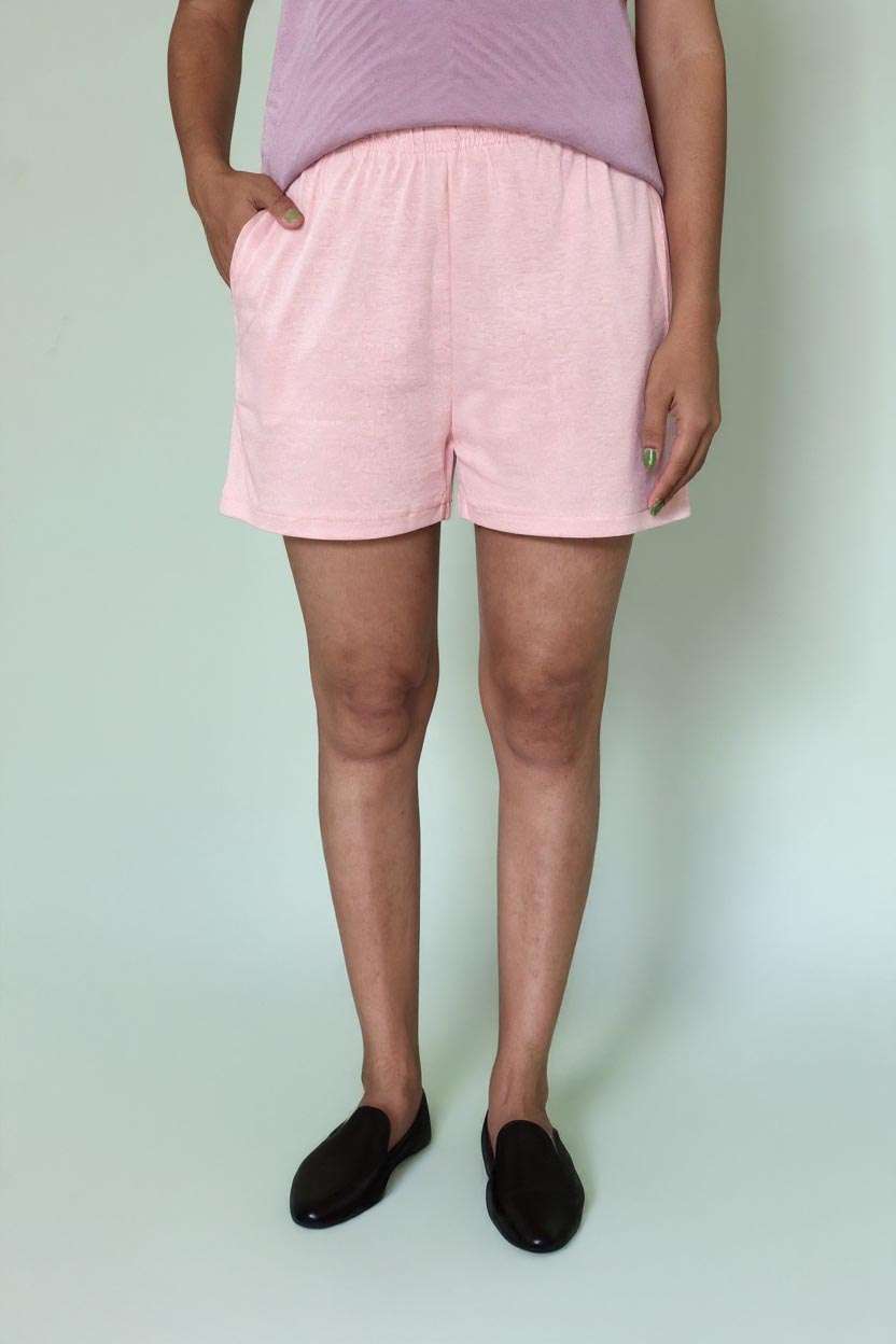 intune Regular Fit Mid Thigh Cotton Women's Casual Wear Shorts-picture-28