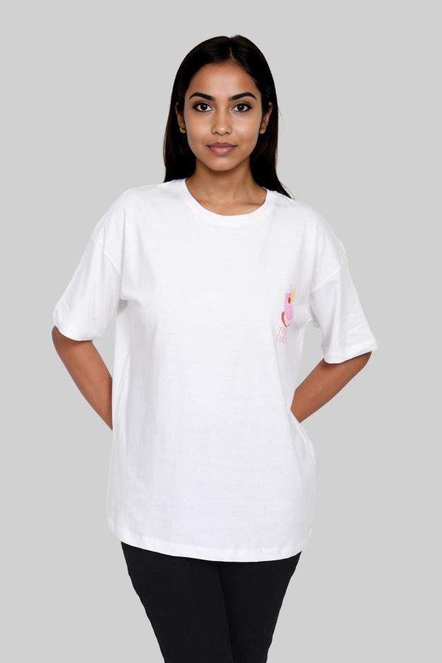 intune Printed Cotton Round Neck Women T-Shirt-picture-21