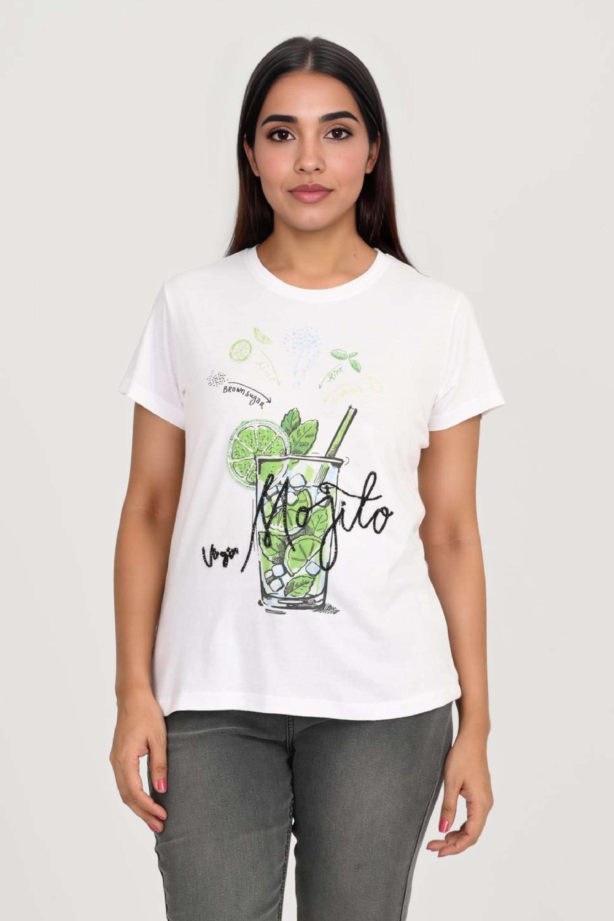 intune Embellished Cotton Round Neck Women T-Shirt-picture-18
