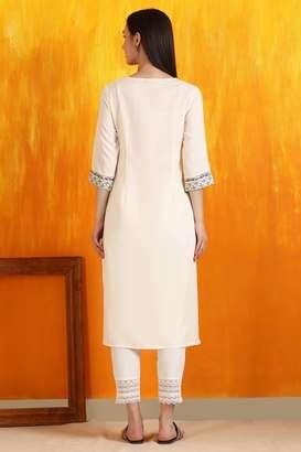 Geometric-Print-Rayon-Regular-Fit-Women-s-Straight-Kurta