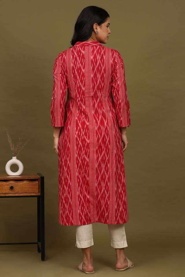 Printed-Blended-Fabric-Regular-Fit-Women-s-Kurta