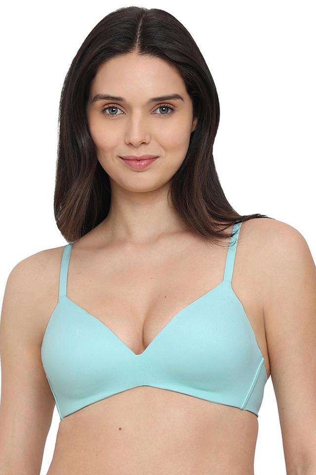 Non-Wired-Regular-Lightly-Padded-Women-s-T-Shirt-Bra