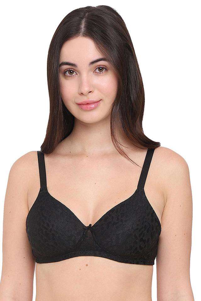 Non-Wired-Regular-Lightly-Padded-Women-s-Lace-Bra