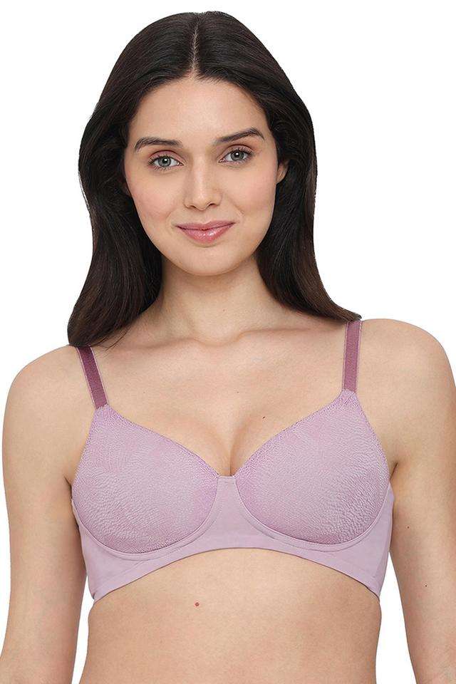 Non-Wired-Regular-Lightly-Padded-Women-T-Shirt-Bra