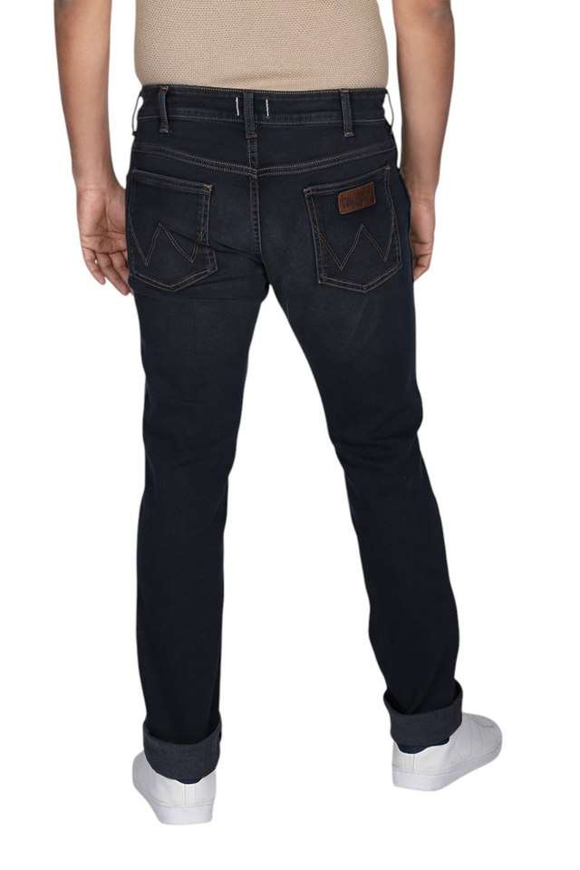 Light-Wash-Blended-Fabric-Slim-Fit-Men-s-Jeans