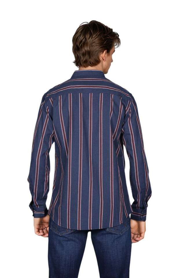 Solid-Cotton-Regular-Fit-Men-s-Casual-Wear-Shirt