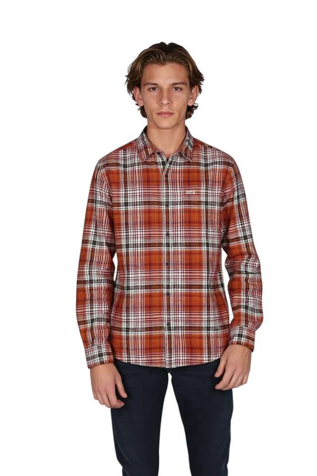 Solid-Cotton-Regular-Fit-Men-s-Casual-Wear-Shirt