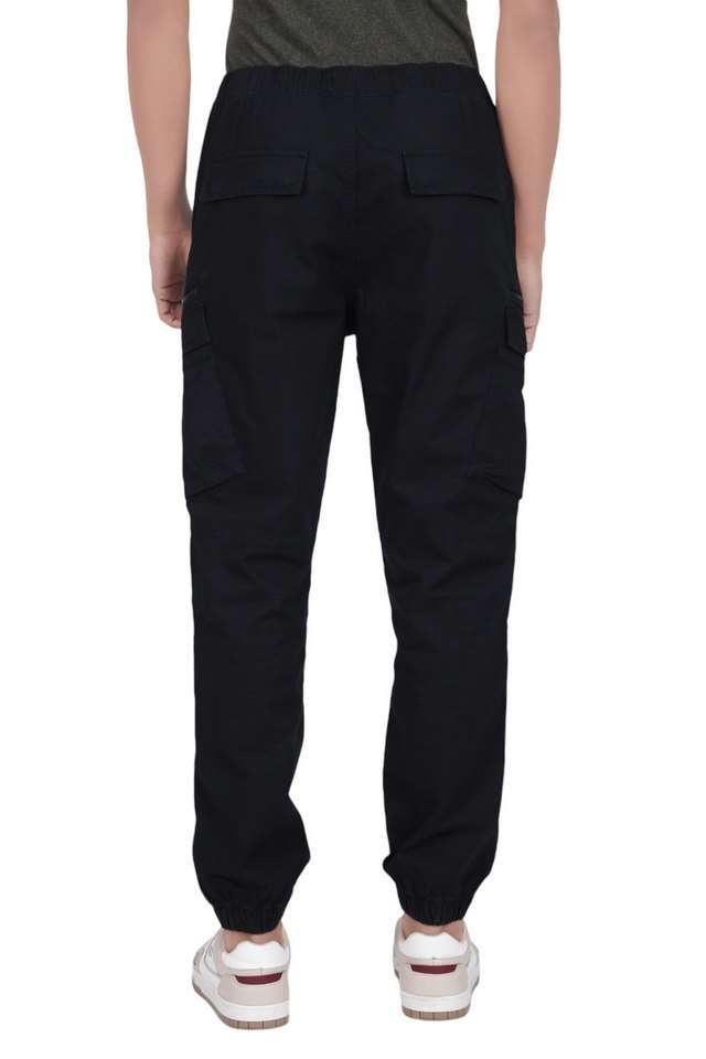 Solid-Cotton-Lycra-Slim-Fit-Men-s-Casual-Wear-Trousers