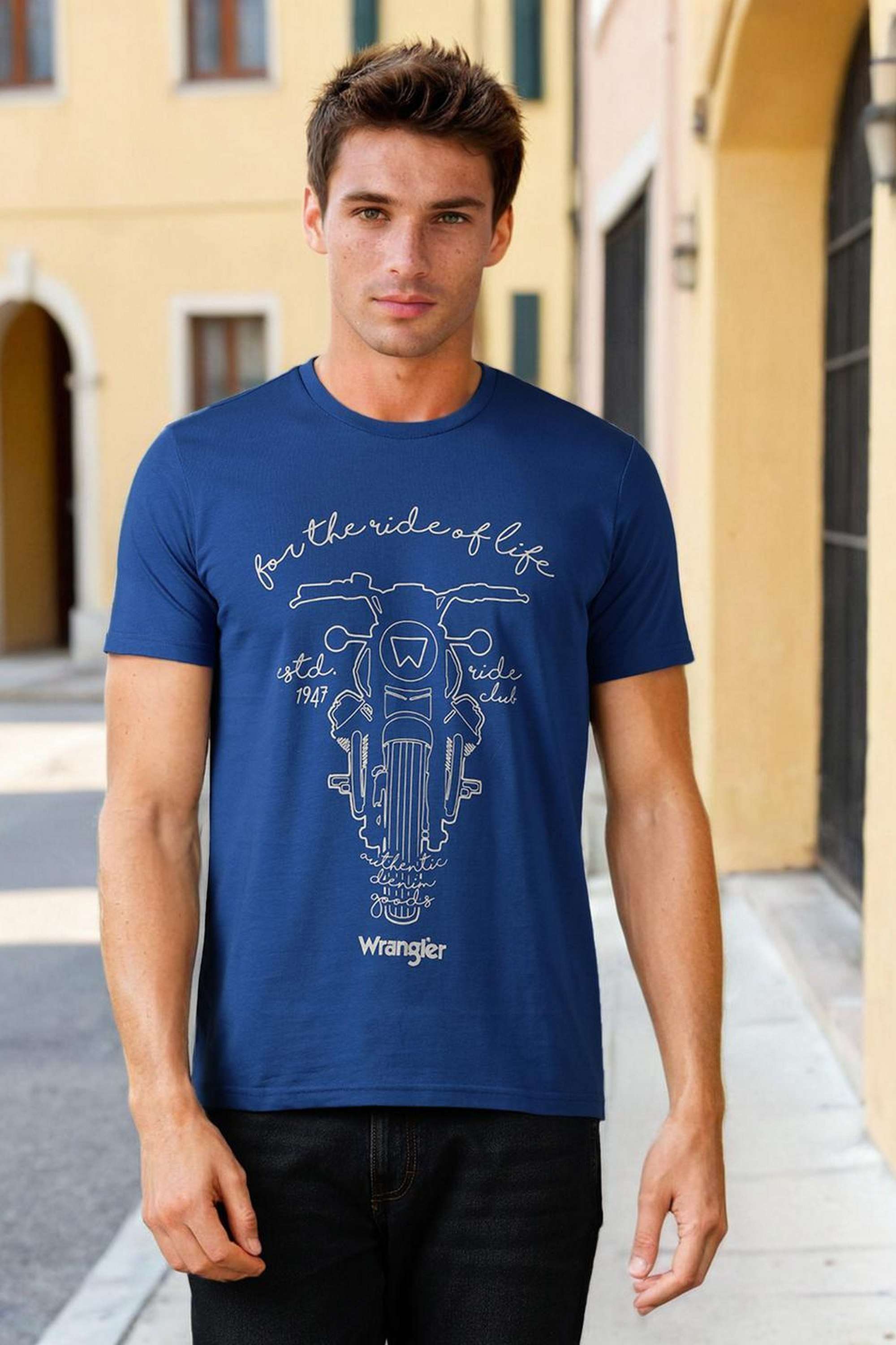 Solid-Cotton-Regular-Fit-Men-s-T-Shirt