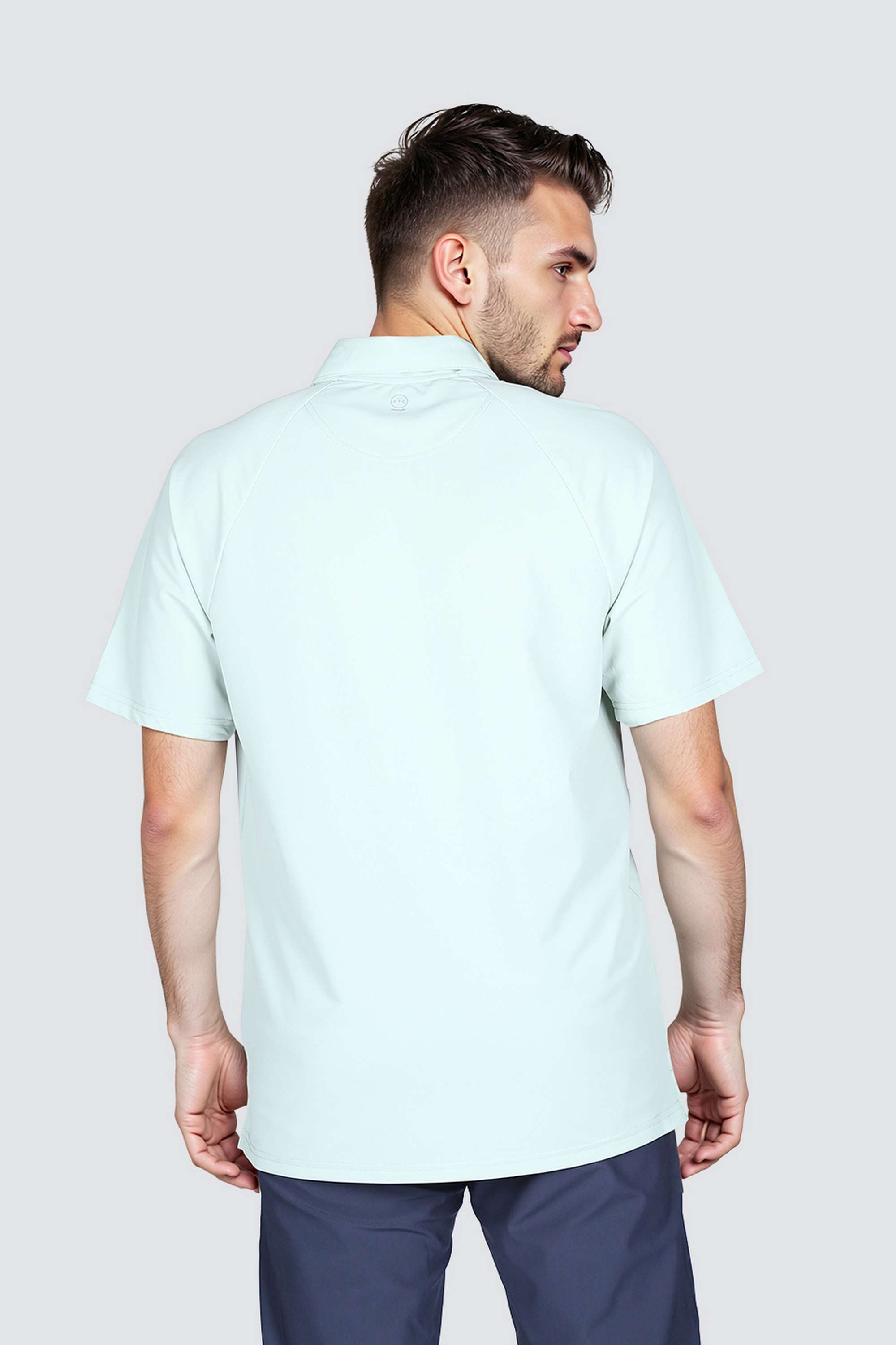 Printed-Nylon-Regular-Fit-Men-s-T-Shirt