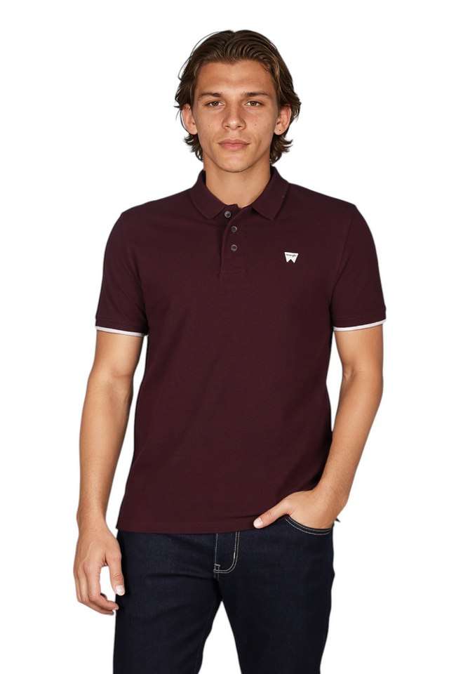 Solid-Cotton-Polo-Men-s-T-Shirt