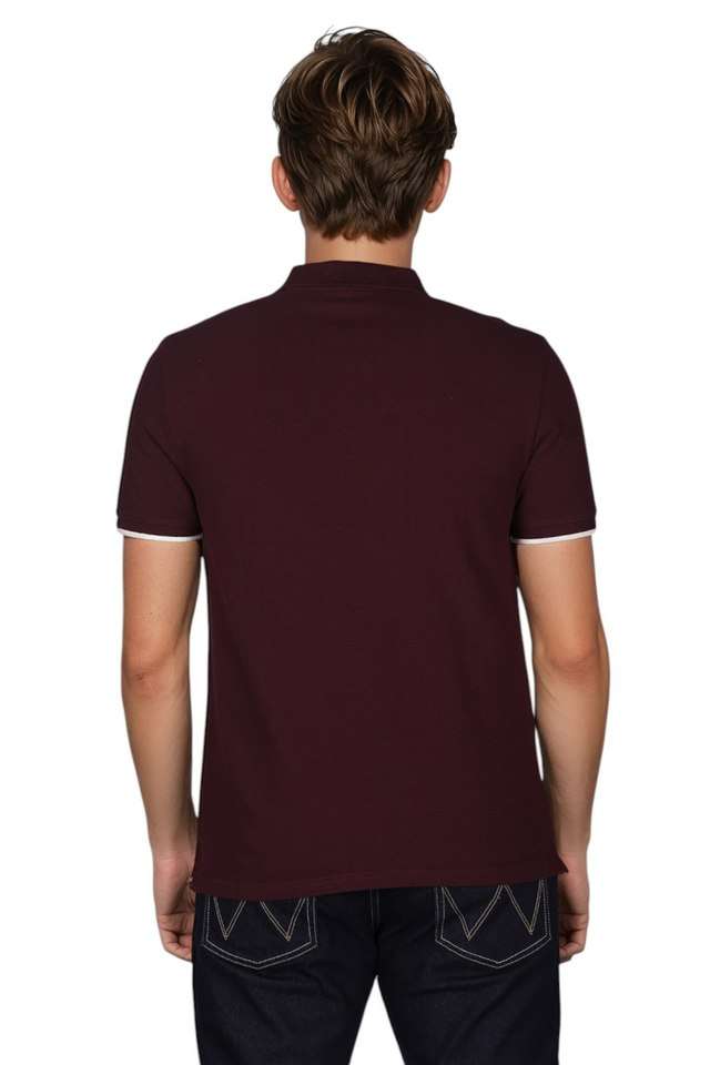 Solid-Cotton-Polo-Men-s-T-Shirt