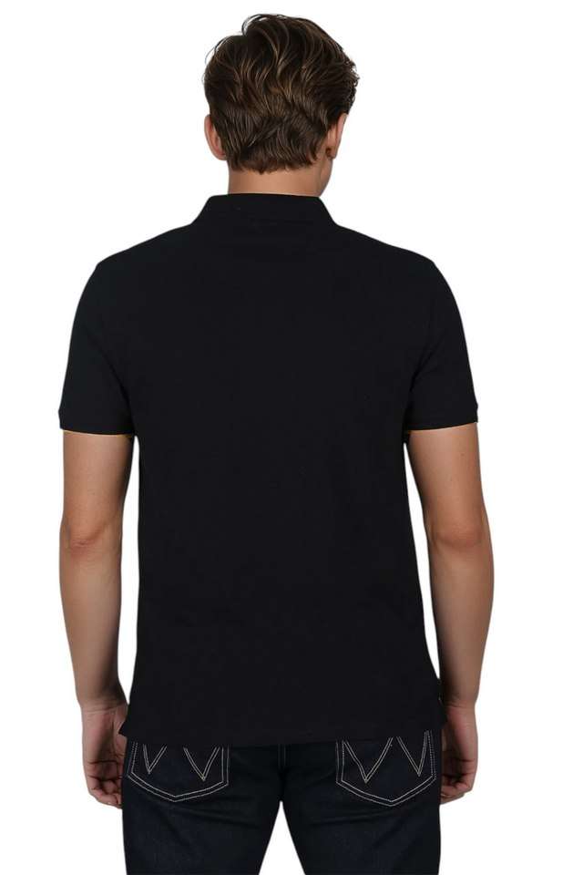Solid-Cotton-Polo-Men-s-T-Shirt