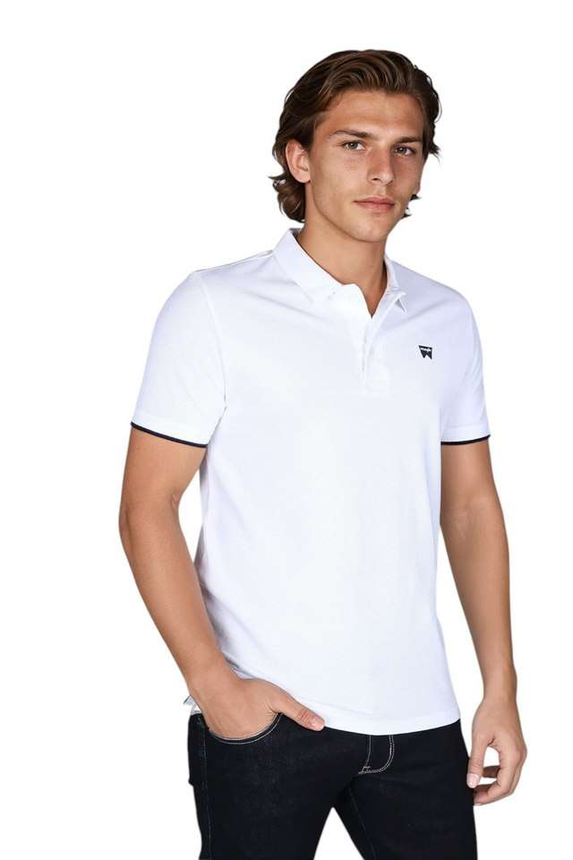 Solid-Cotton-Polo-Men-s-T-Shirt