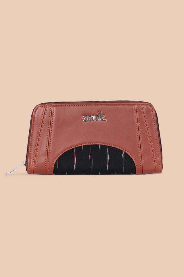 Printed-Jute-WoMen-s-Arika-Zipper-Wallet