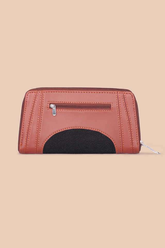 Textured-Jute-WoMen-s-Arika-Zipper-Wallet