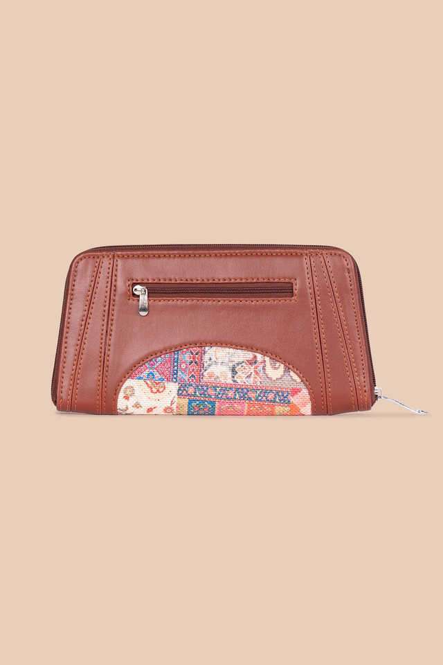 Abstract-Jute-WoMen-s-Arika-Zipper-Wallet