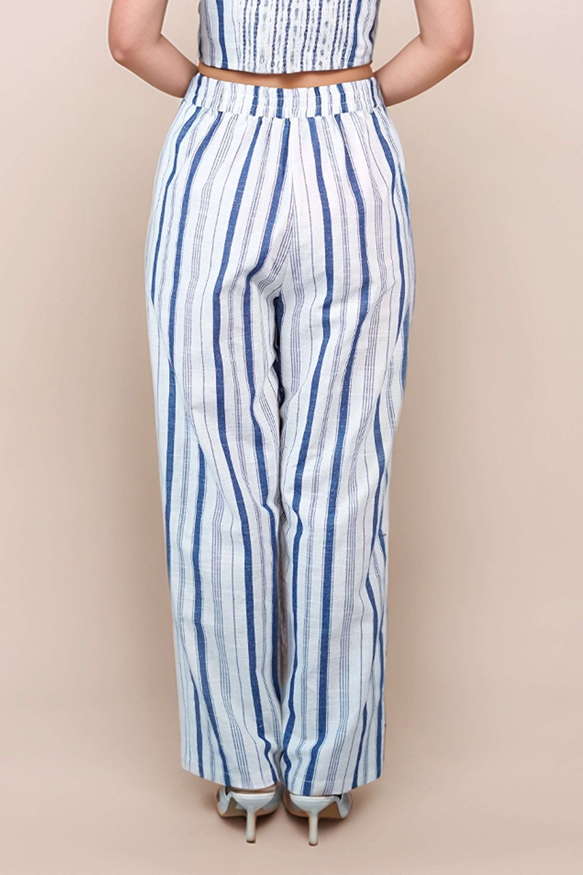 Geometric-Print-Cotton-Oversized-Fit-Women-s-Trousers