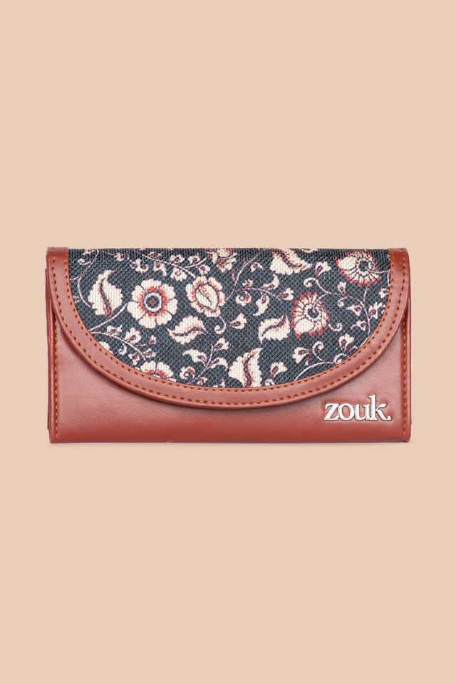 Floral-Jute-WoMen-s-Kyra-Flap-Wallet