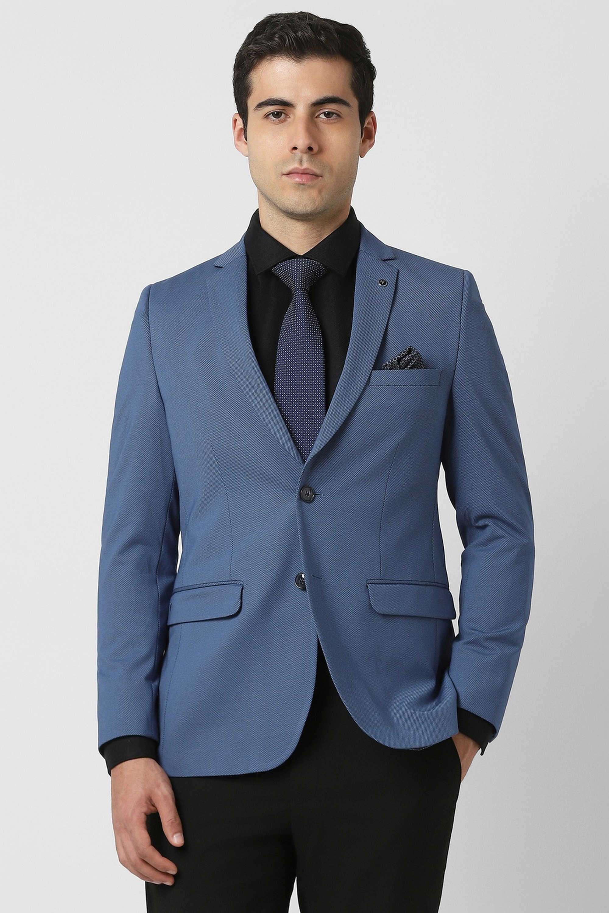 Solid-Blended-Fabric-Round-Neck-Men-s-T-Shirt