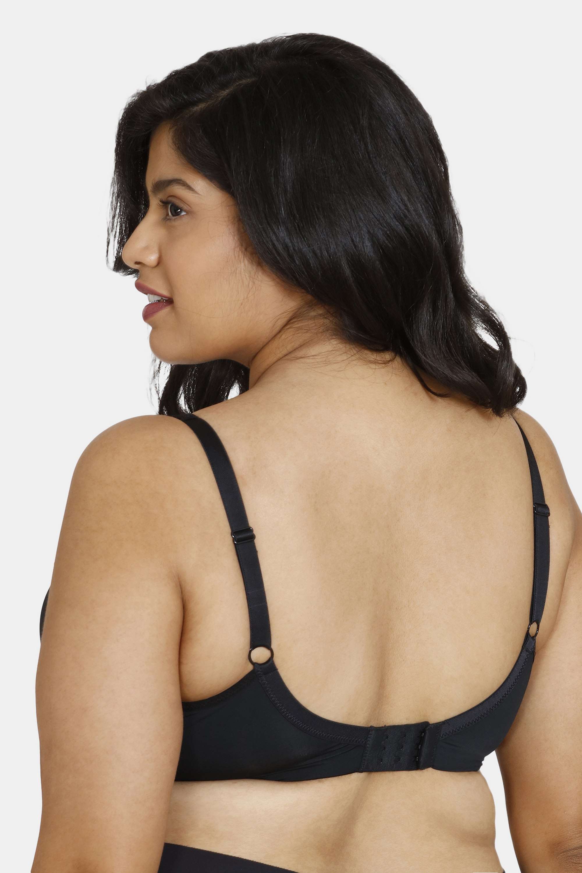 Non-Wired-Fixed-Strap-Lightly-Padded-Women-s-T-Shirt-Bra